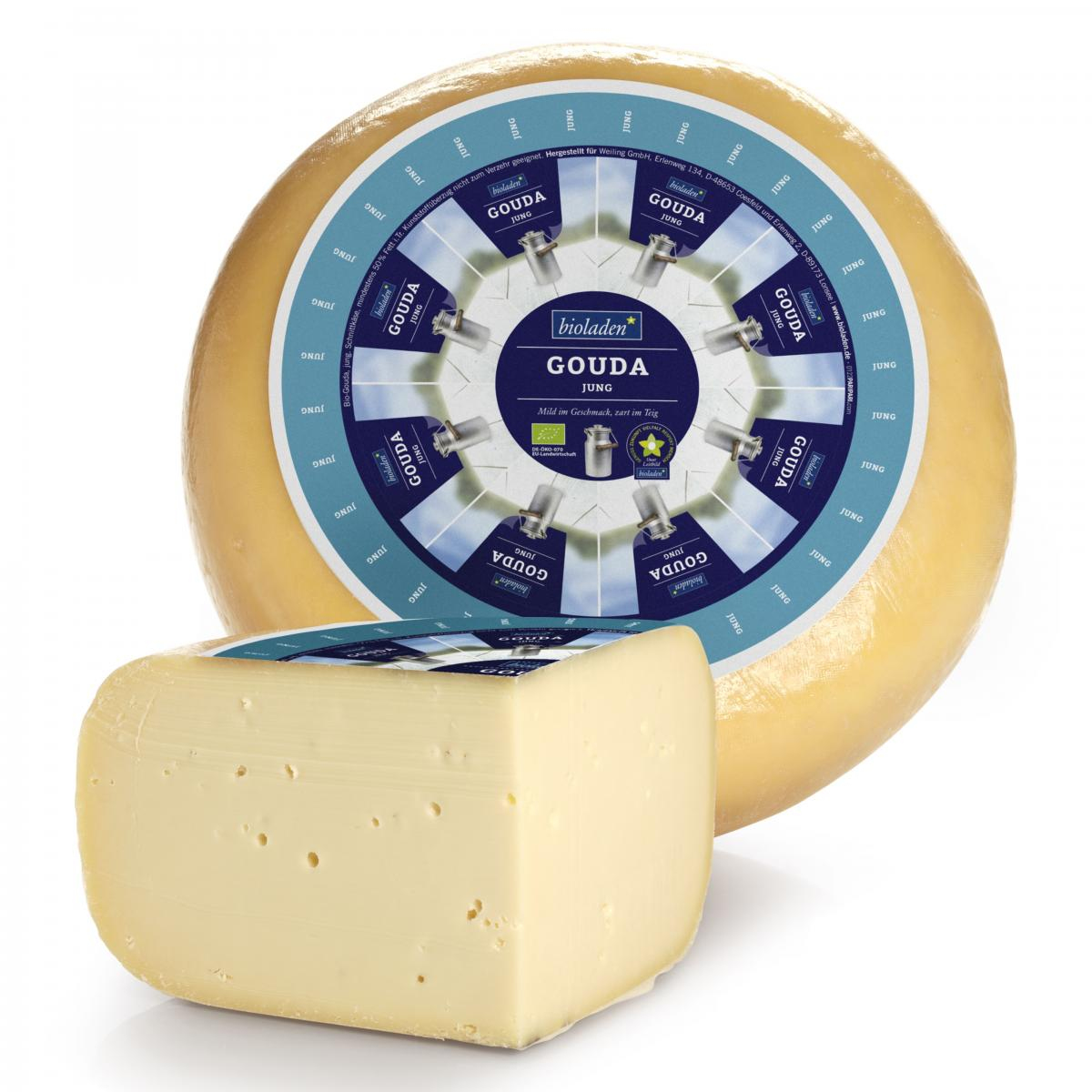 bioladen Gouda jung - 10 kg