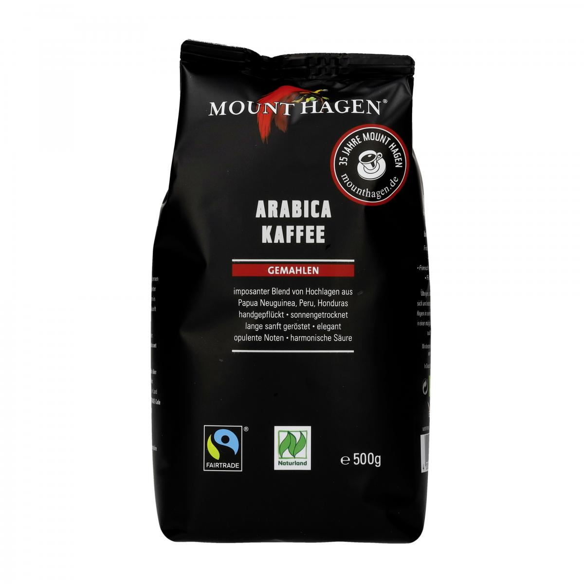Röstkaffee gemahlen