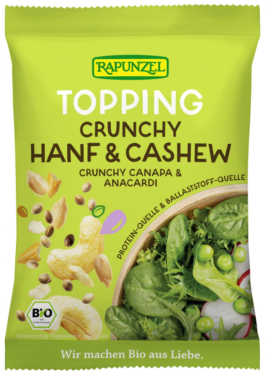 Topping Crunchy Hanf & Cashew