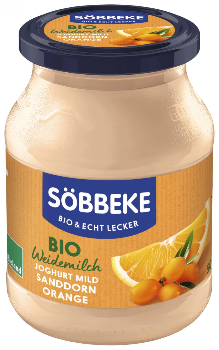 Fruchtjoghurt Sanddorn-Orange