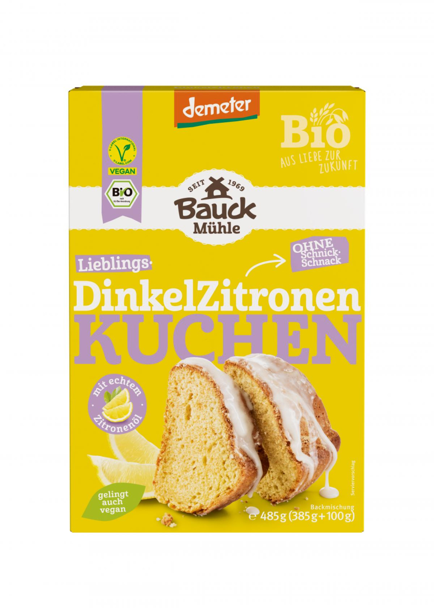Dinkel Zitronenkuchen