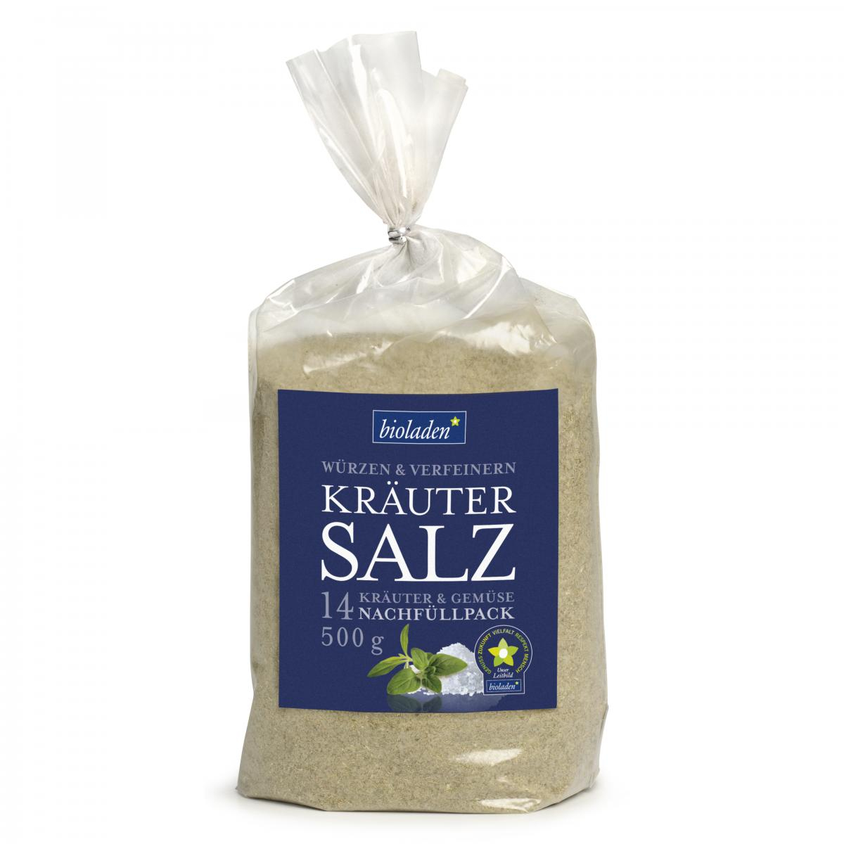 Kräutersalz Nachfüllpack
