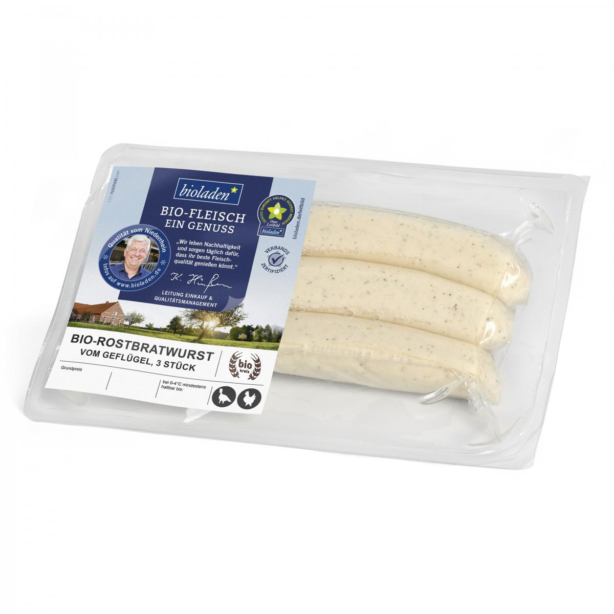 Geflügel-Rostbratwurst 3x80g