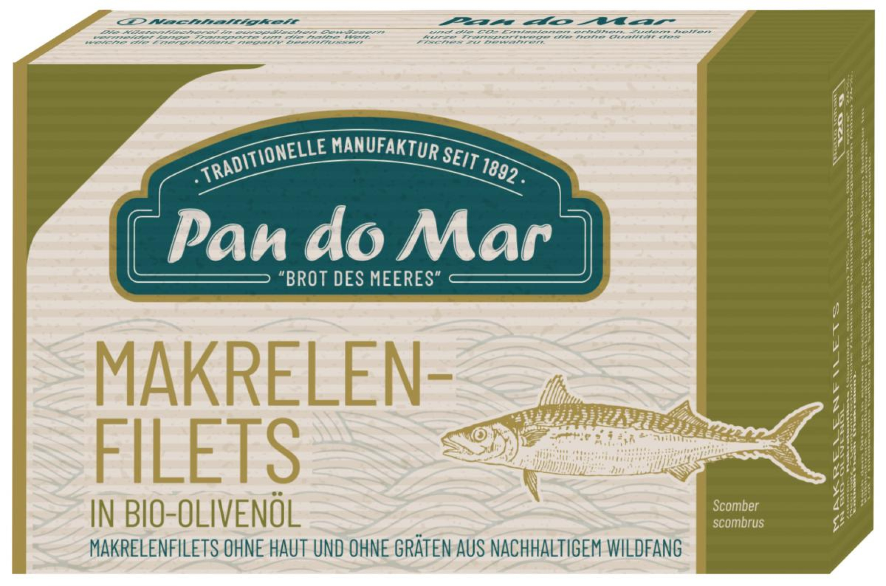 Makrelenfilet in Olivenöl