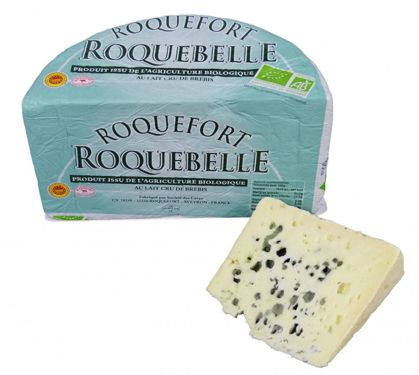 Roquefort "Roquebelle" A.O.C.