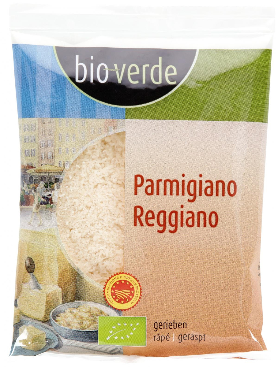 Parmesan gerieben
