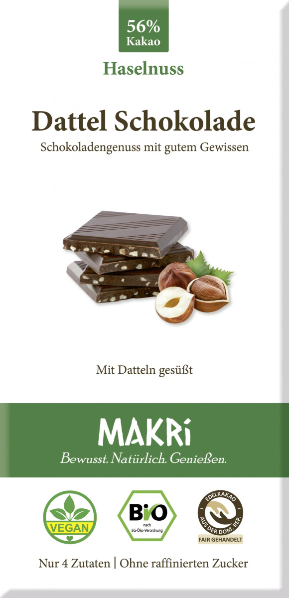 Dattel Haselnuss Schoko