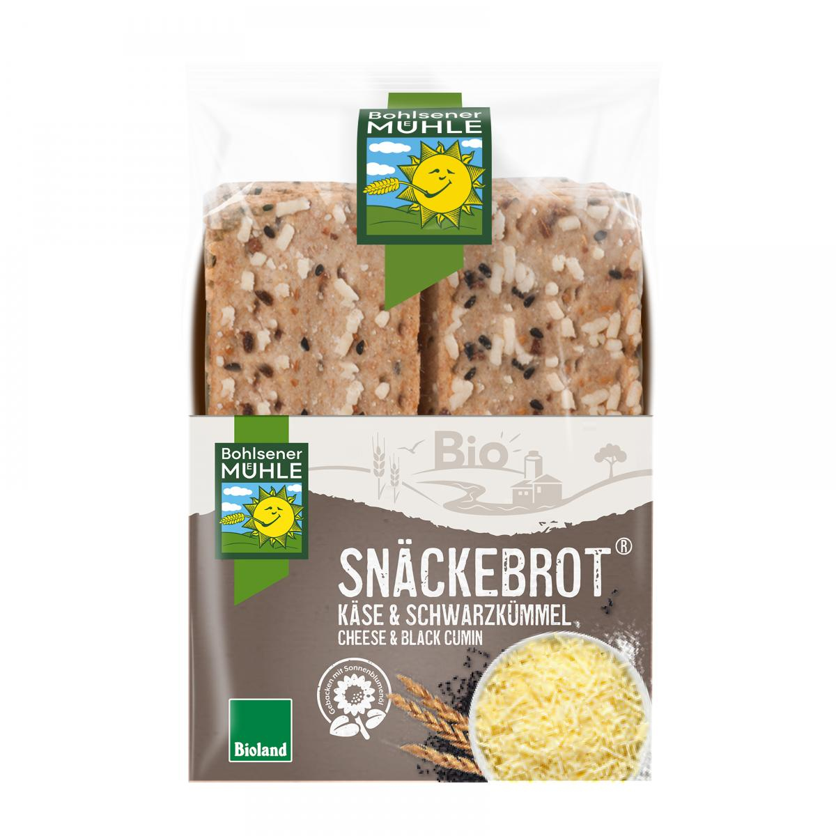 Schwarzkümmel & Käse Snäckebro
