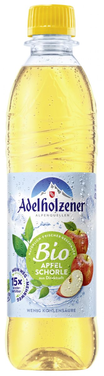 bio Adelh.Apfelschorle 500 ml