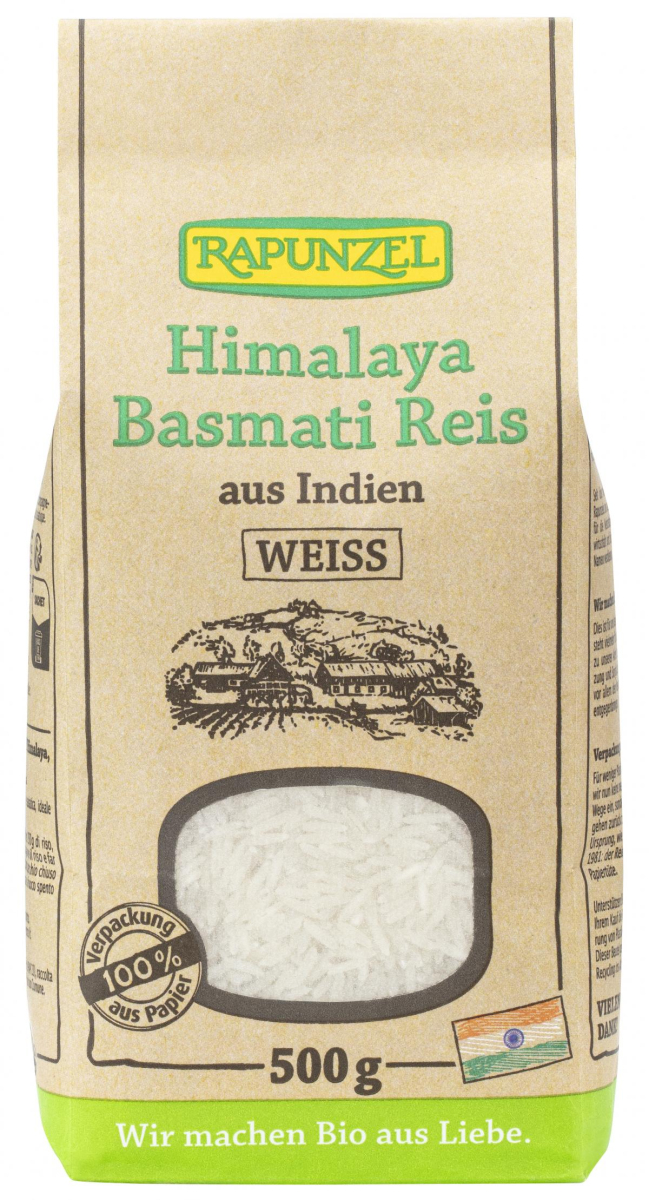Bamati Reis weiß