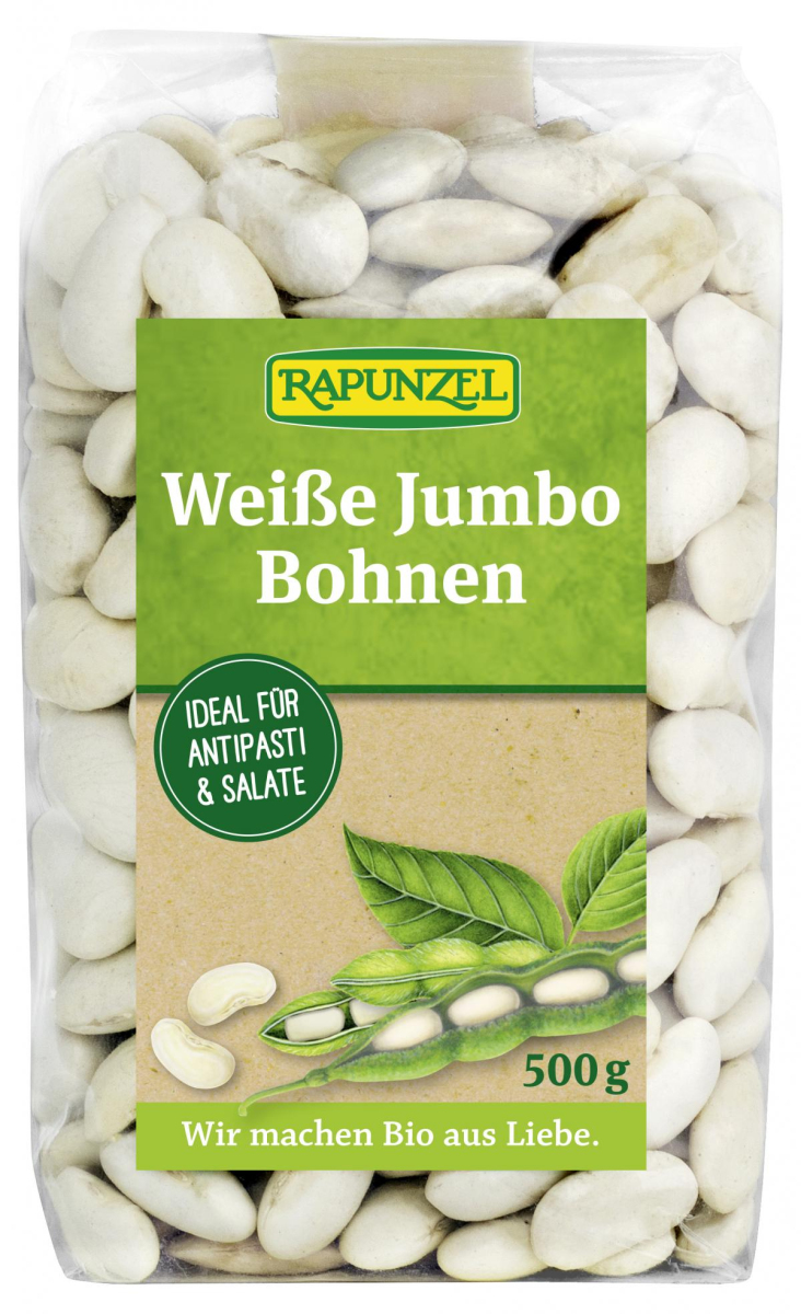 Weisse Jumbobohnen
