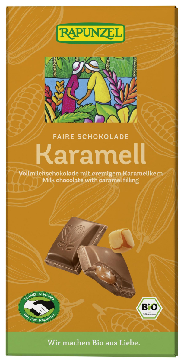 Vollmilch  mit Karamellfüllung