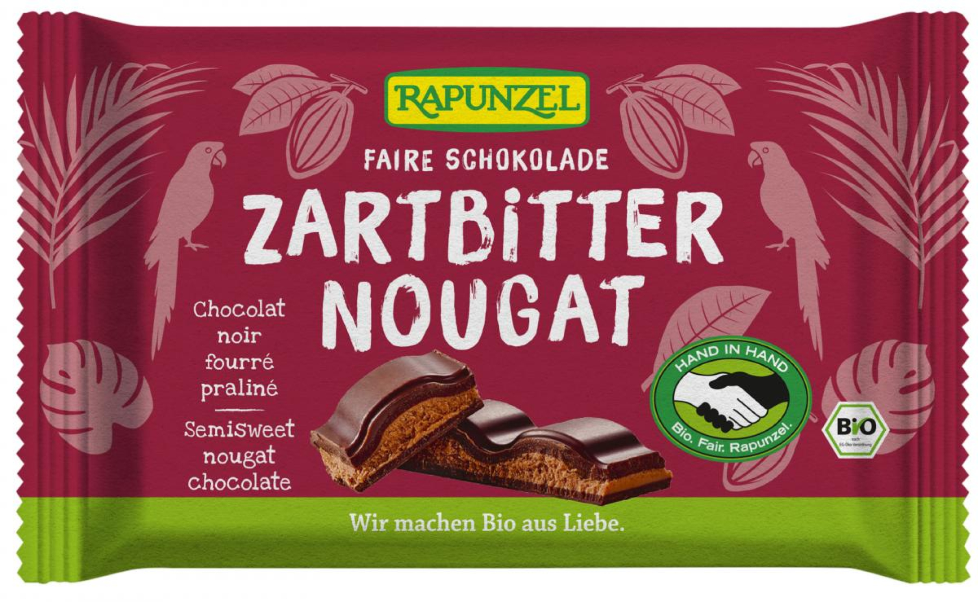 Zartbitter Nougat