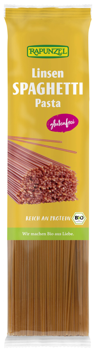 Gelbe Linsen Spaghetti