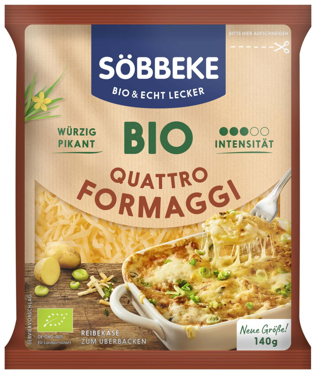 Reibekäse Quattro formaggi