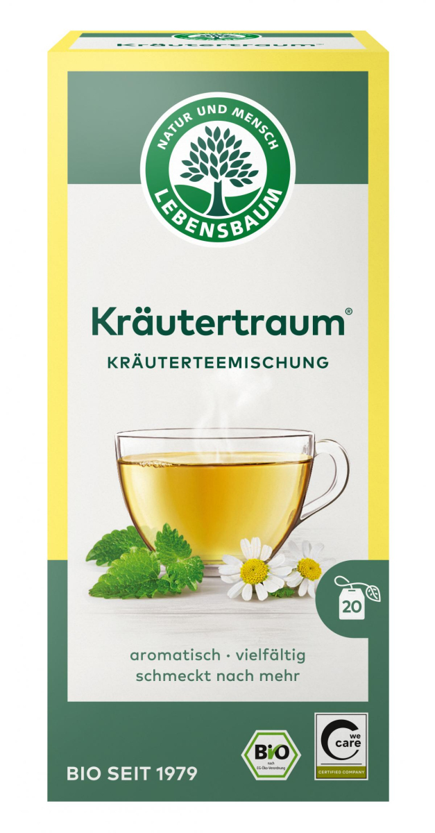 Kräutertraum in Teebeutel