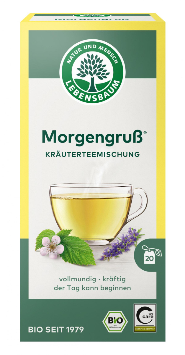Morgengruß Teebeutel