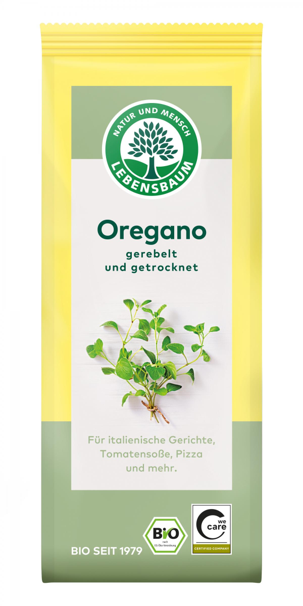 Oregano gerebelt