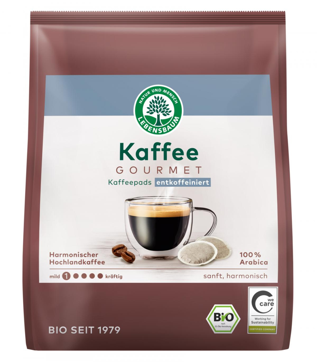 Pads entkoffeiniert