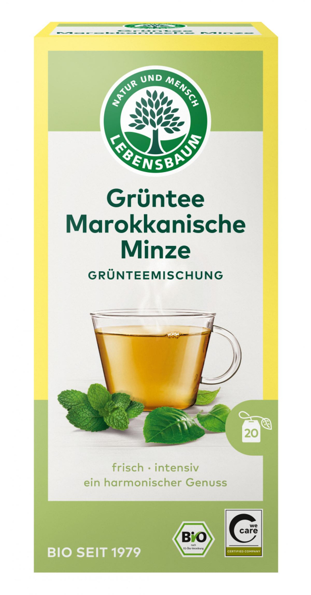 Grüntee Marokk. Minze