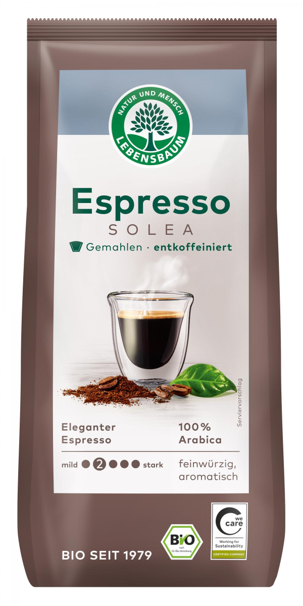 Espresso entkoffeiniert