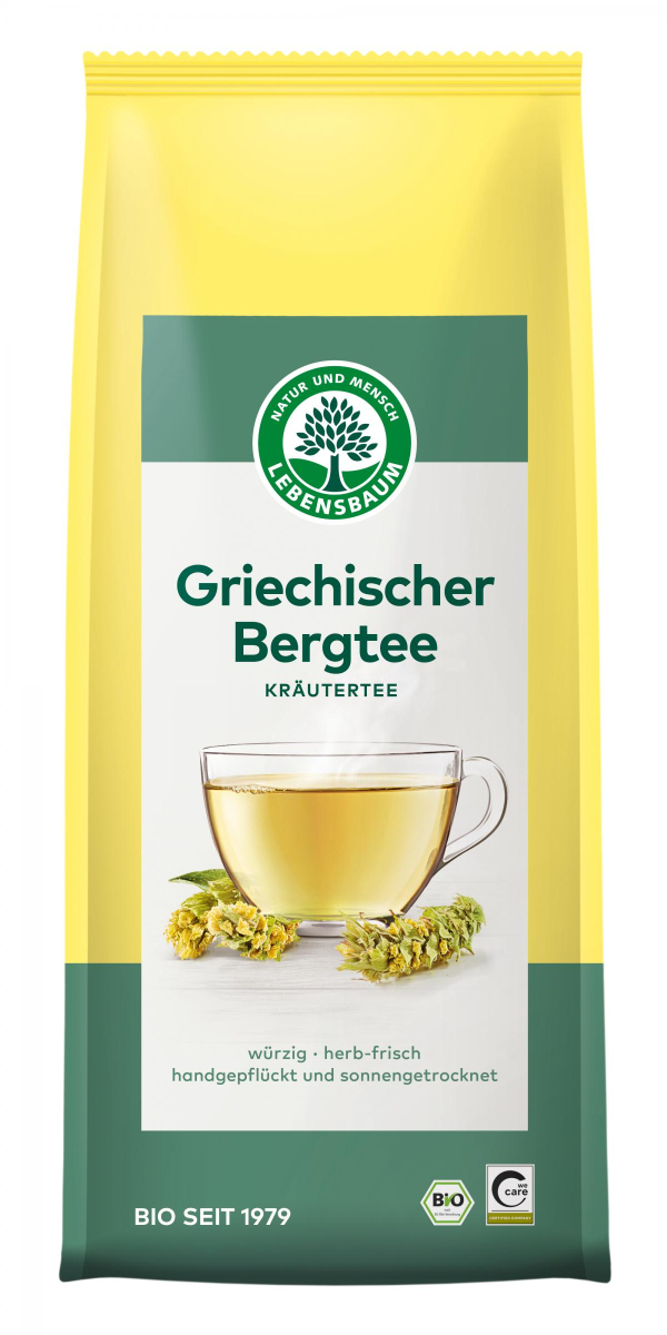 Bergtee geschnitten
