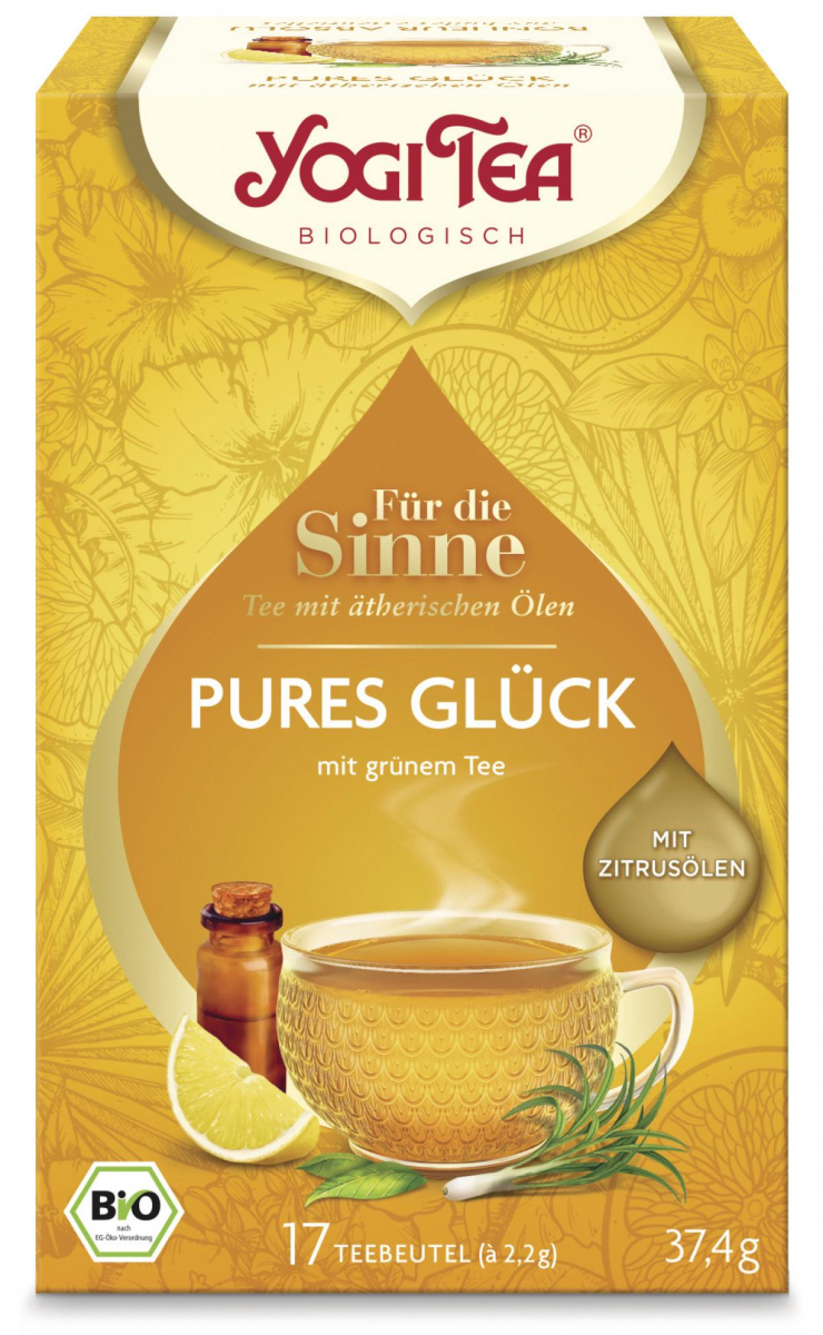 Yogi Tee Für die Sinne Pures Glück TB