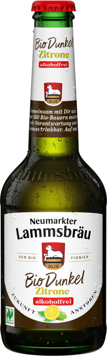 Lammsbräu Dunkel Pure Zitrone alkoholfrei