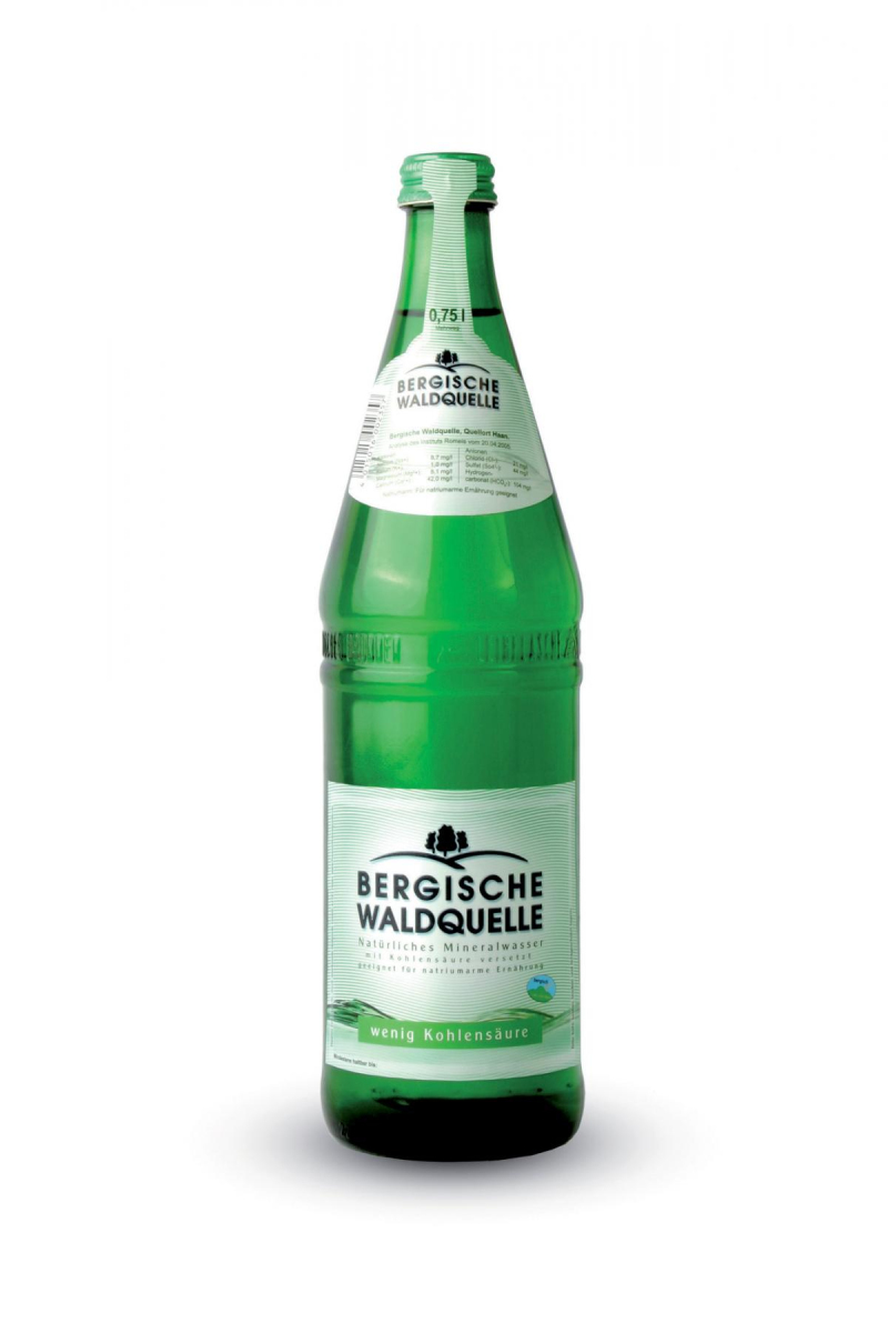 Berg.Waldq grün Glas