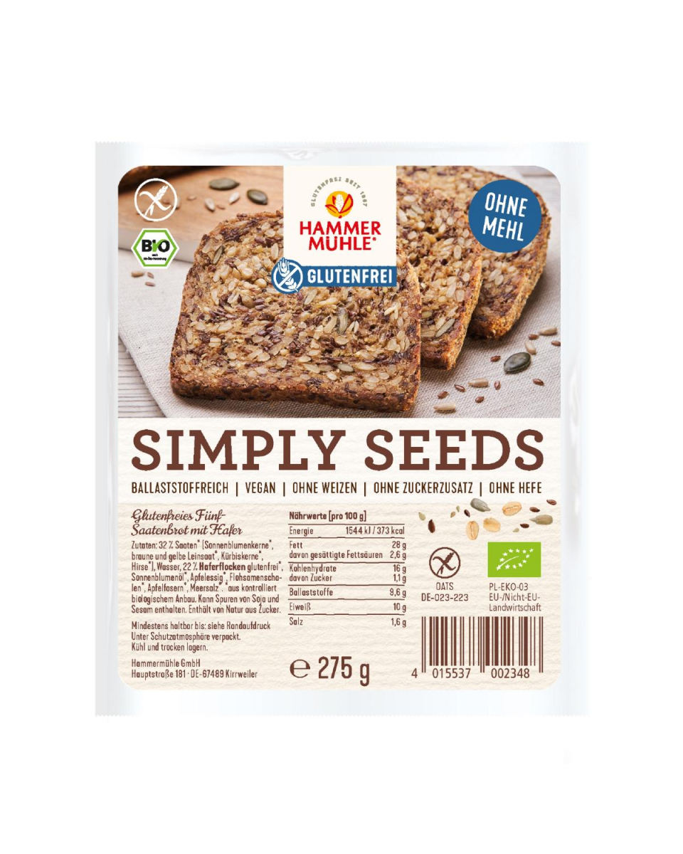 Simply Seeds Fünf Saatenbr gf