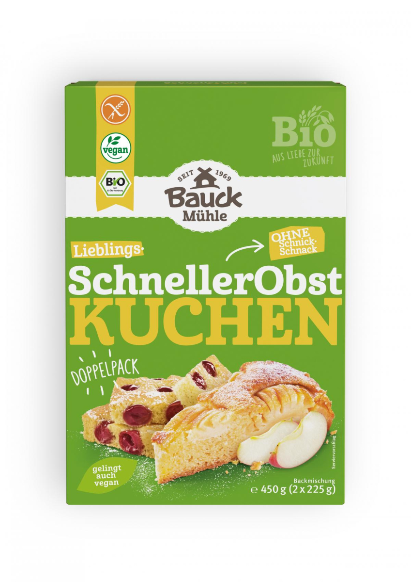 Schneller Obstkuchen gf