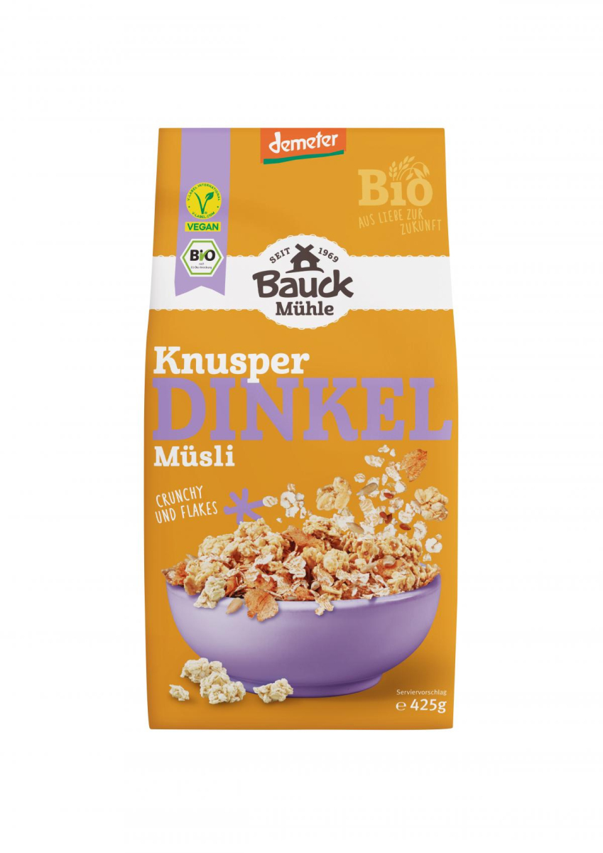Dinkelmüsli Knusperzart