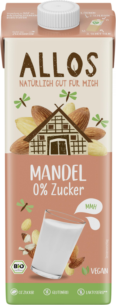 Mandeldrink naturell