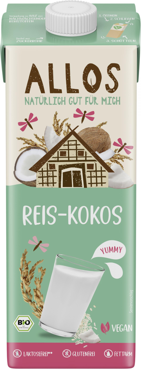 Reis- Kokosdrink