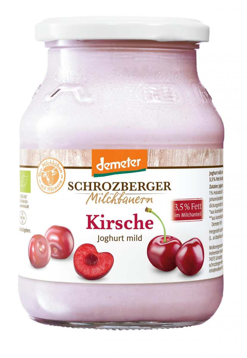 Kirsch-Holunder-Joghurt