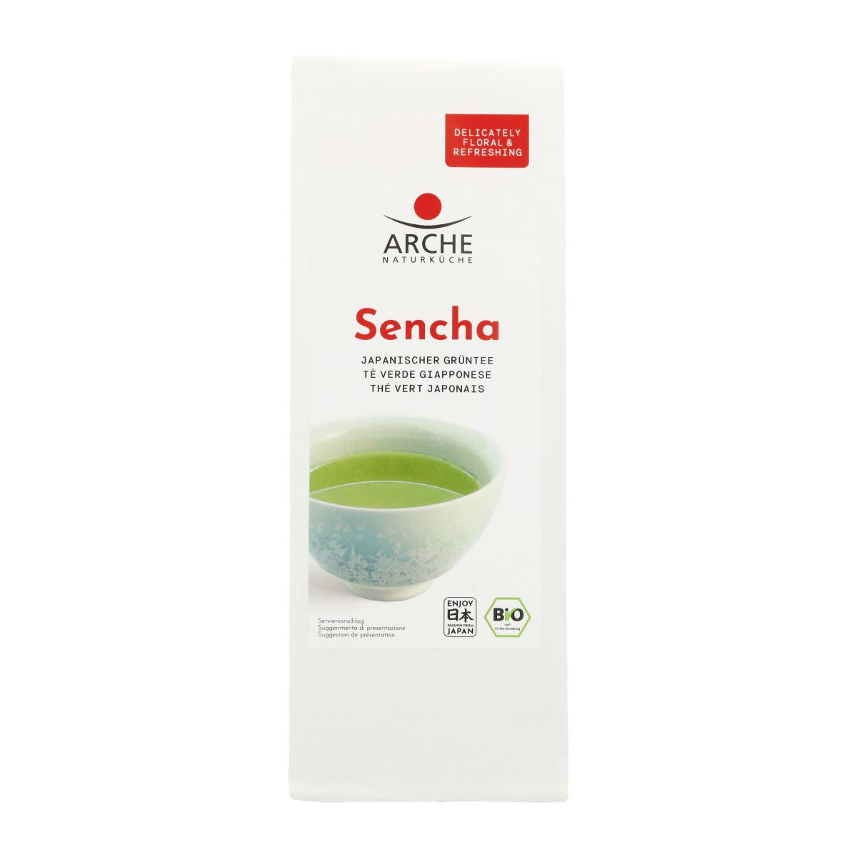 Sencha Grüntee Blatt