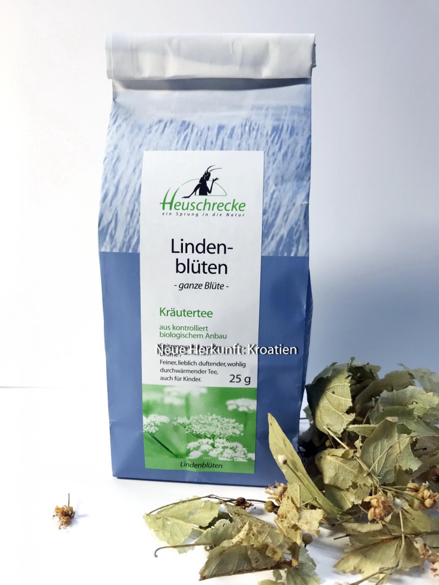 Lindenblüten ganz