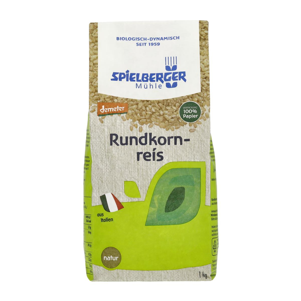 Naturreis, Rundkorn