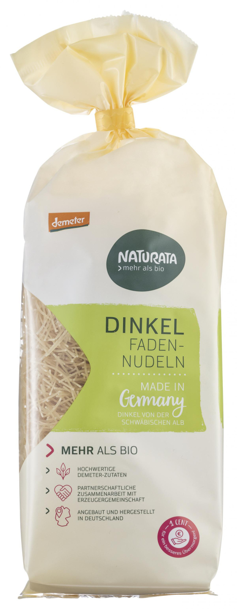 Dinkel- Fadennudeln