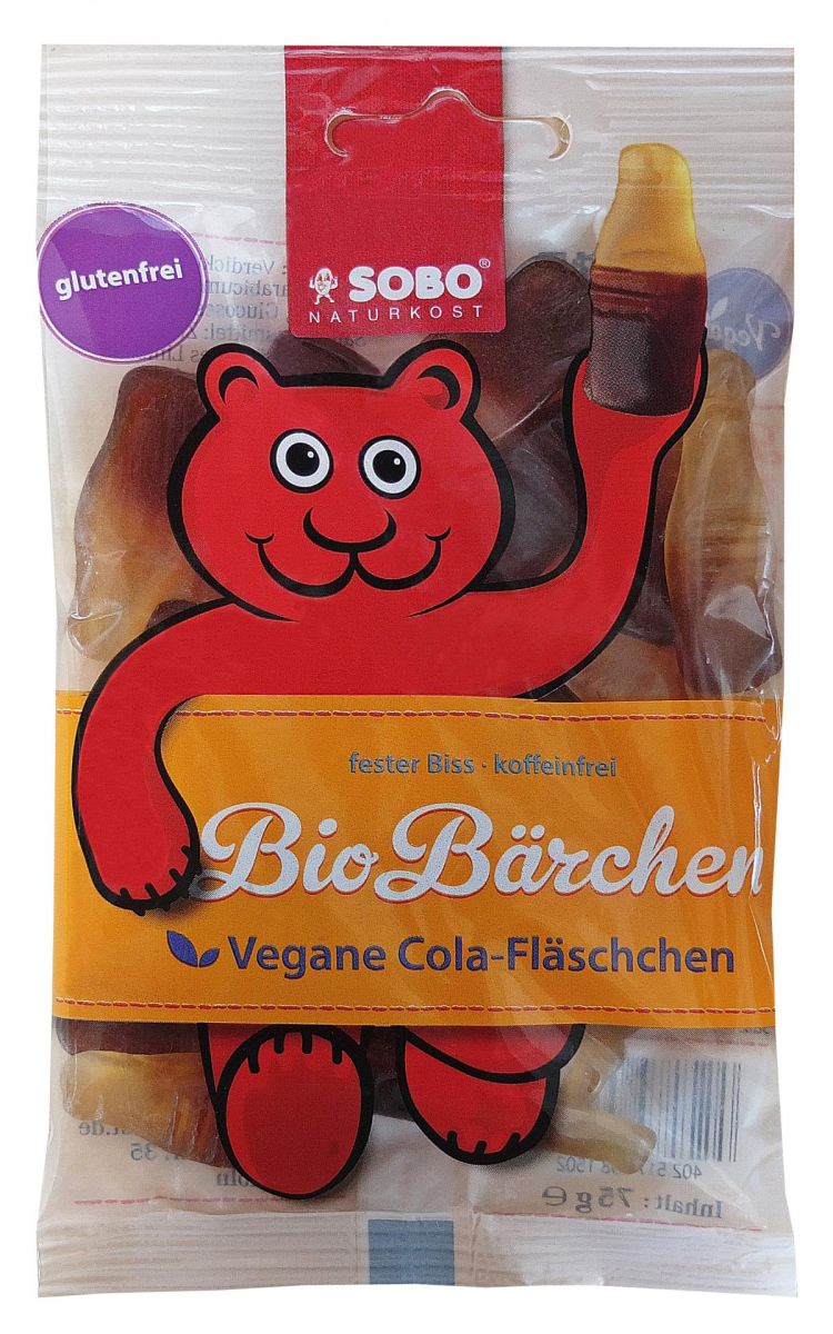 Cola Fläschchen  vegan