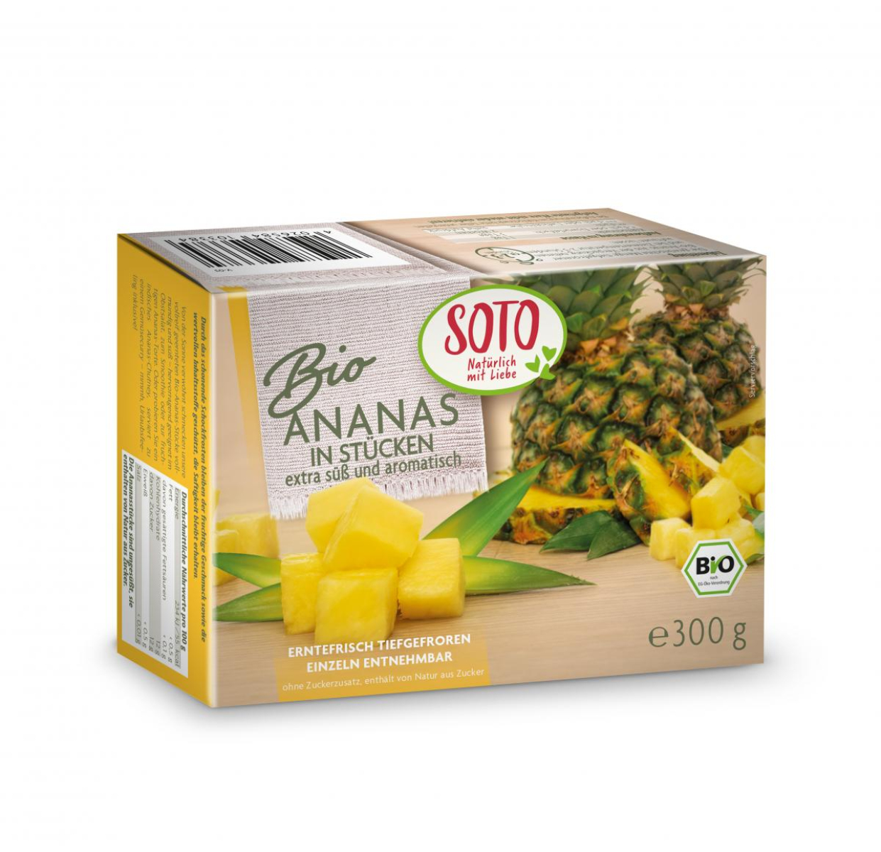 Ananas in Stücken