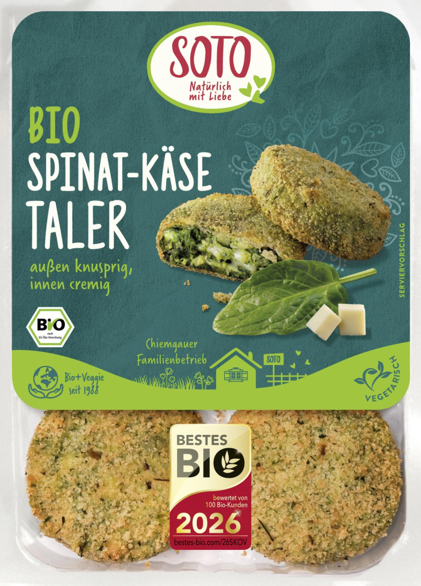 Spinat Käse Taler
