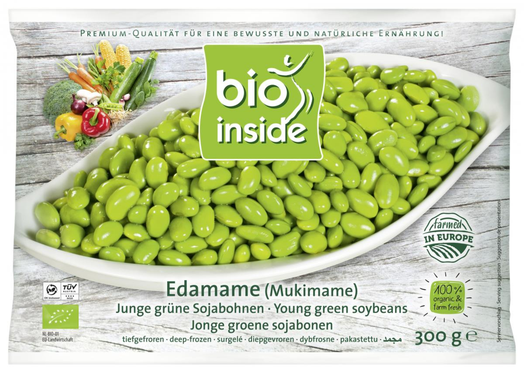 Edamame ohne Schale
