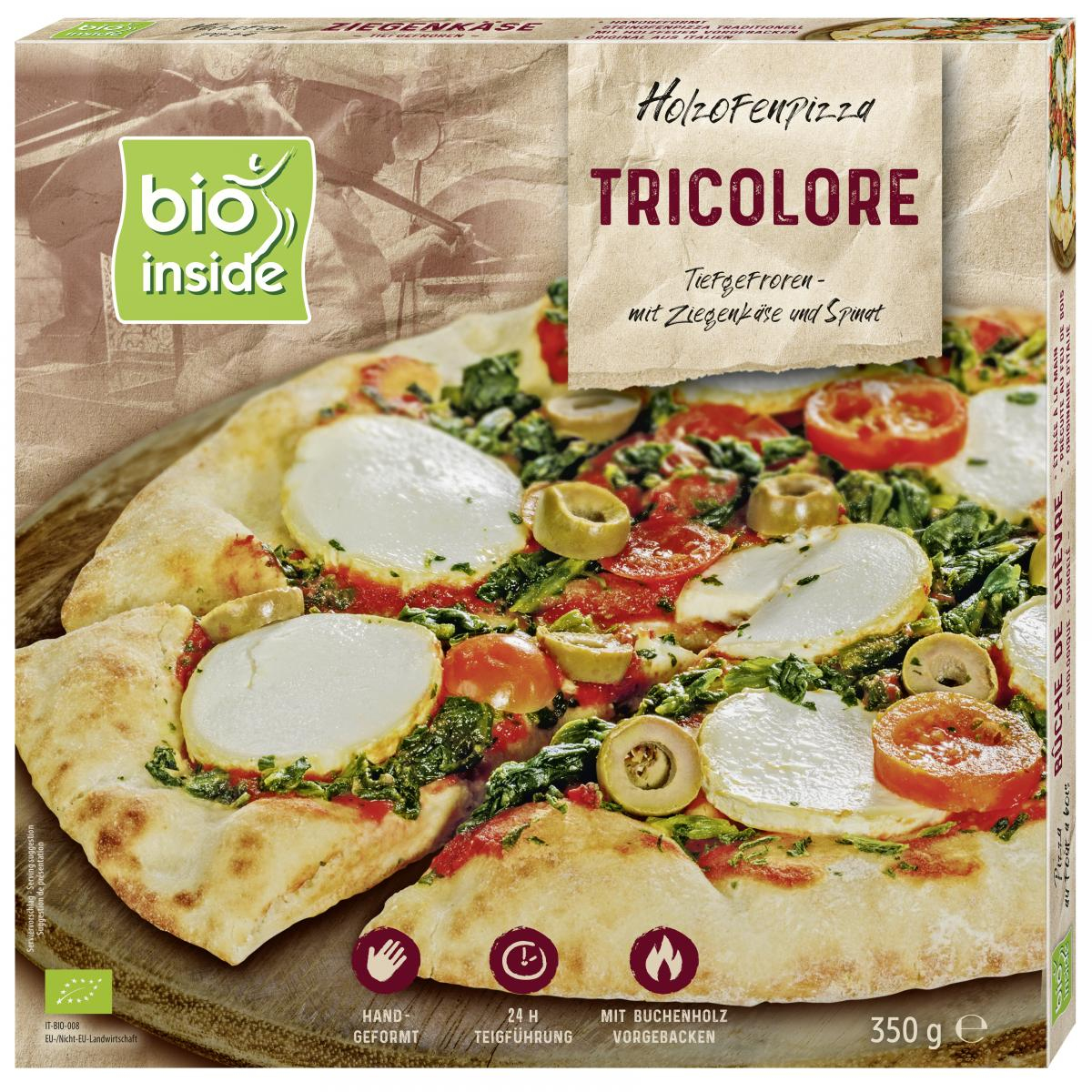 Holzofen-Pizza  Ziegenkäse