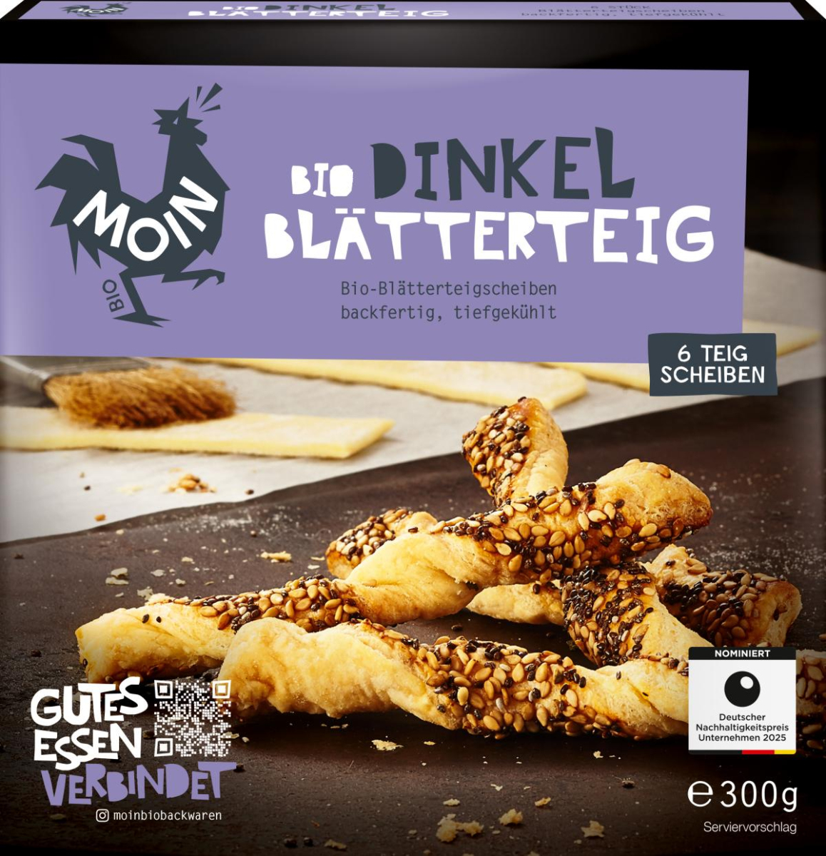 Dinkel Blätterteig