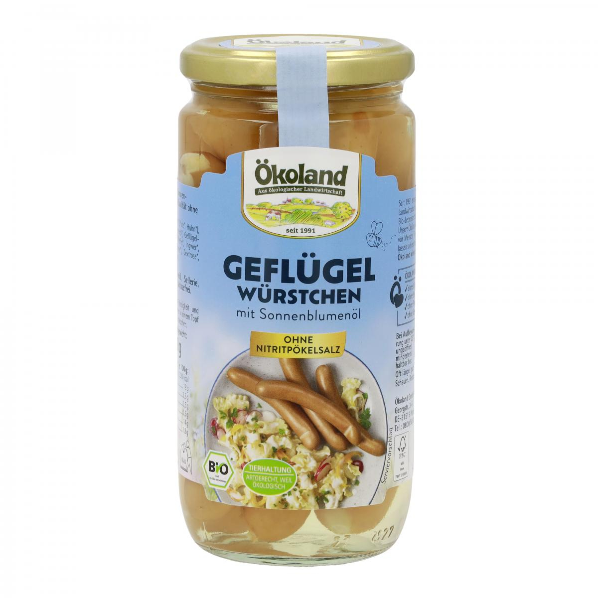 Geflügel- Würstchen