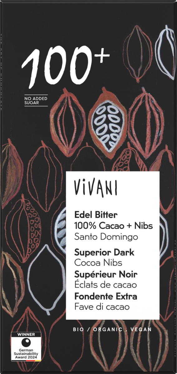 Edel Bitter 100% und Nibs