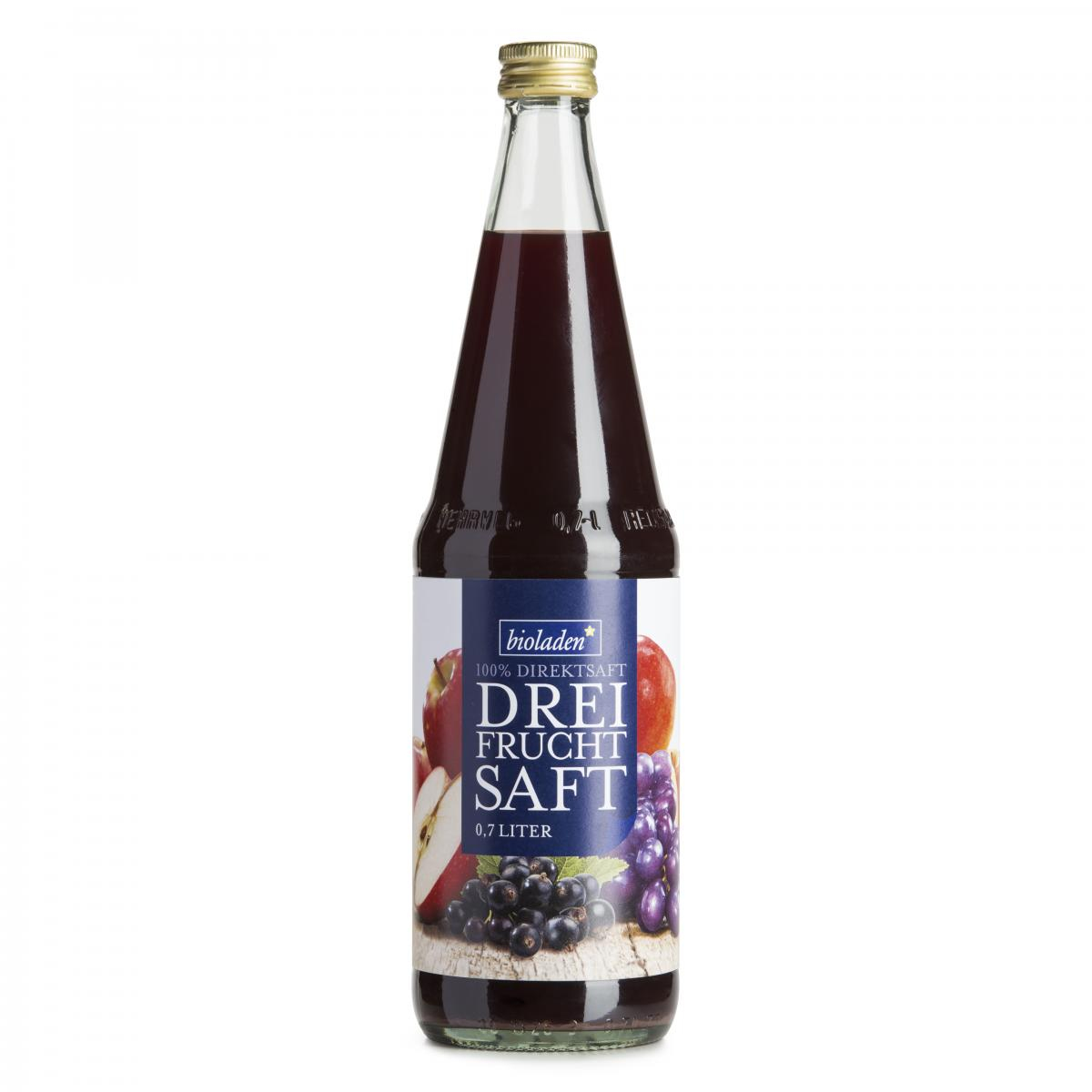 b*Dreifruchtsaft rot