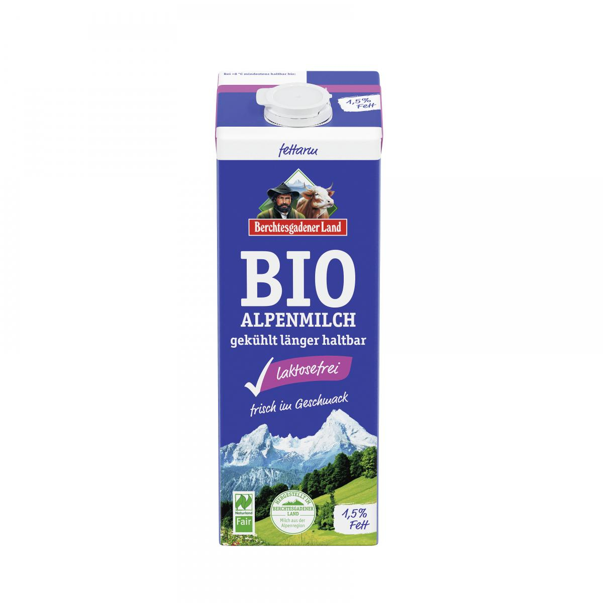 Lactosefreie  Alpenmilch 1,5%