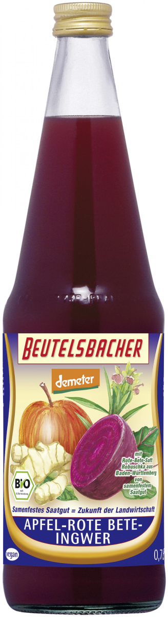Apfel-Rote Bete -Ingwer